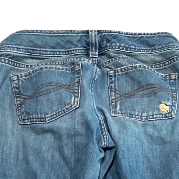 Vintage Y2K Abercrombie & Fitch Wide Leg Light Wash Jeans - Picture 8 of 16